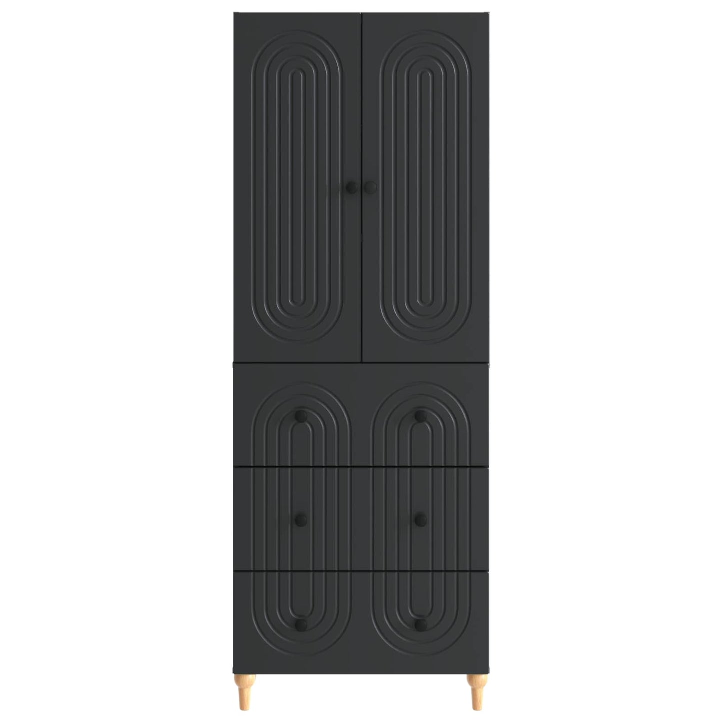 vidaXL Cabinet Set 2 pcs Engineered Wood