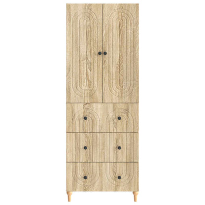 vidaXL Cabinet Set 2 pcs Engineered Wood