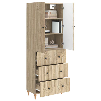 vidaXL Cabinet Set 2 pcs Engineered Wood