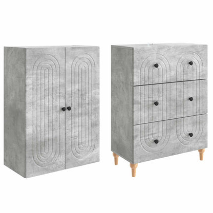 vidaXL Cabinet Set 2 pcs Engineered Wood