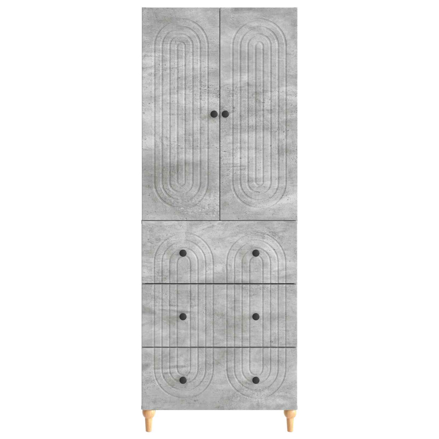 vidaXL Cabinet Set 2 pcs Engineered Wood