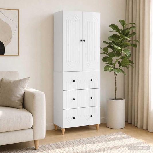vidaXL Cabinet Set 2 pcs Engineered Wood