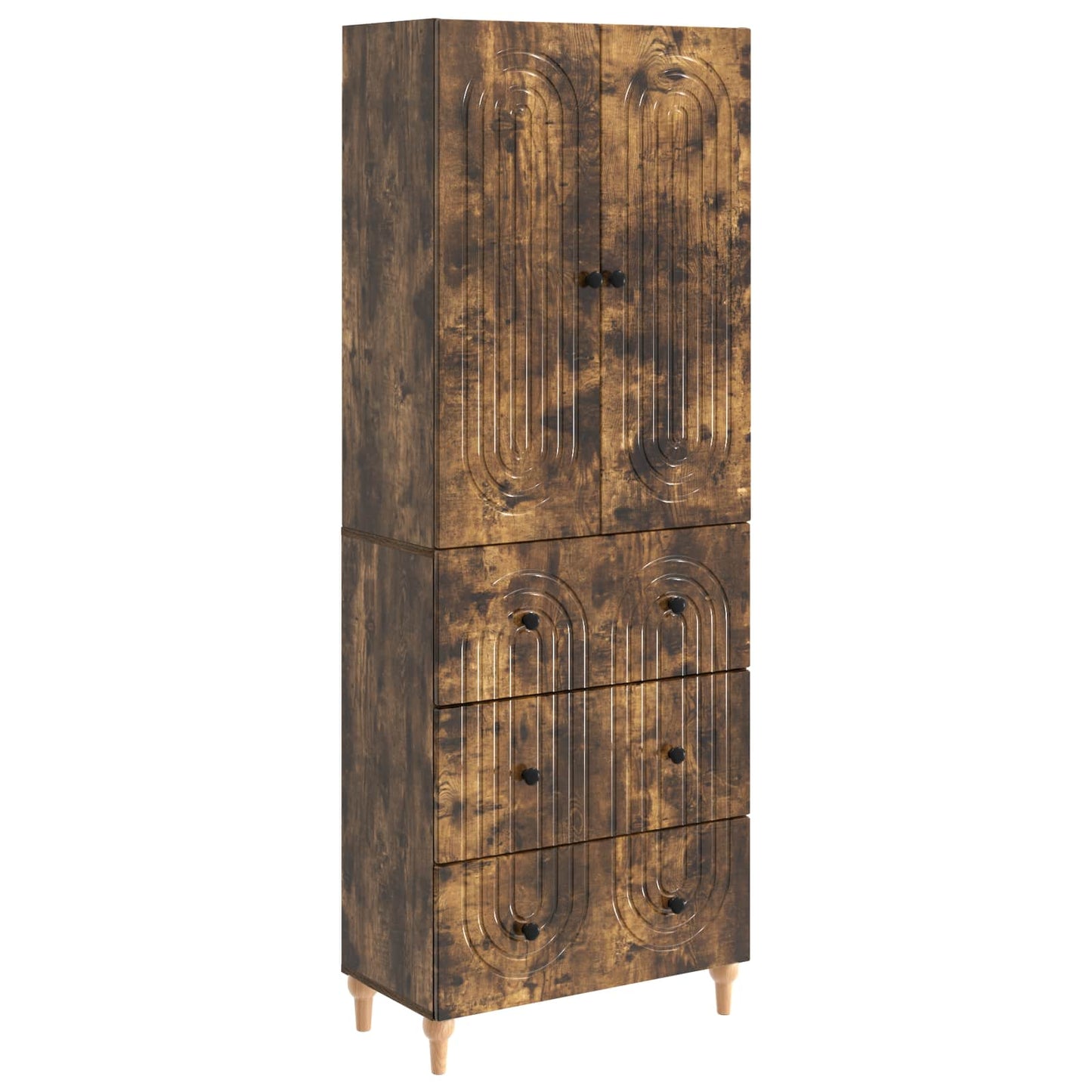vidaXL Cabinet Set 2 pcs Engineered Wood