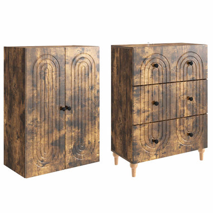 vidaXL Cabinet Set 2 pcs Engineered Wood