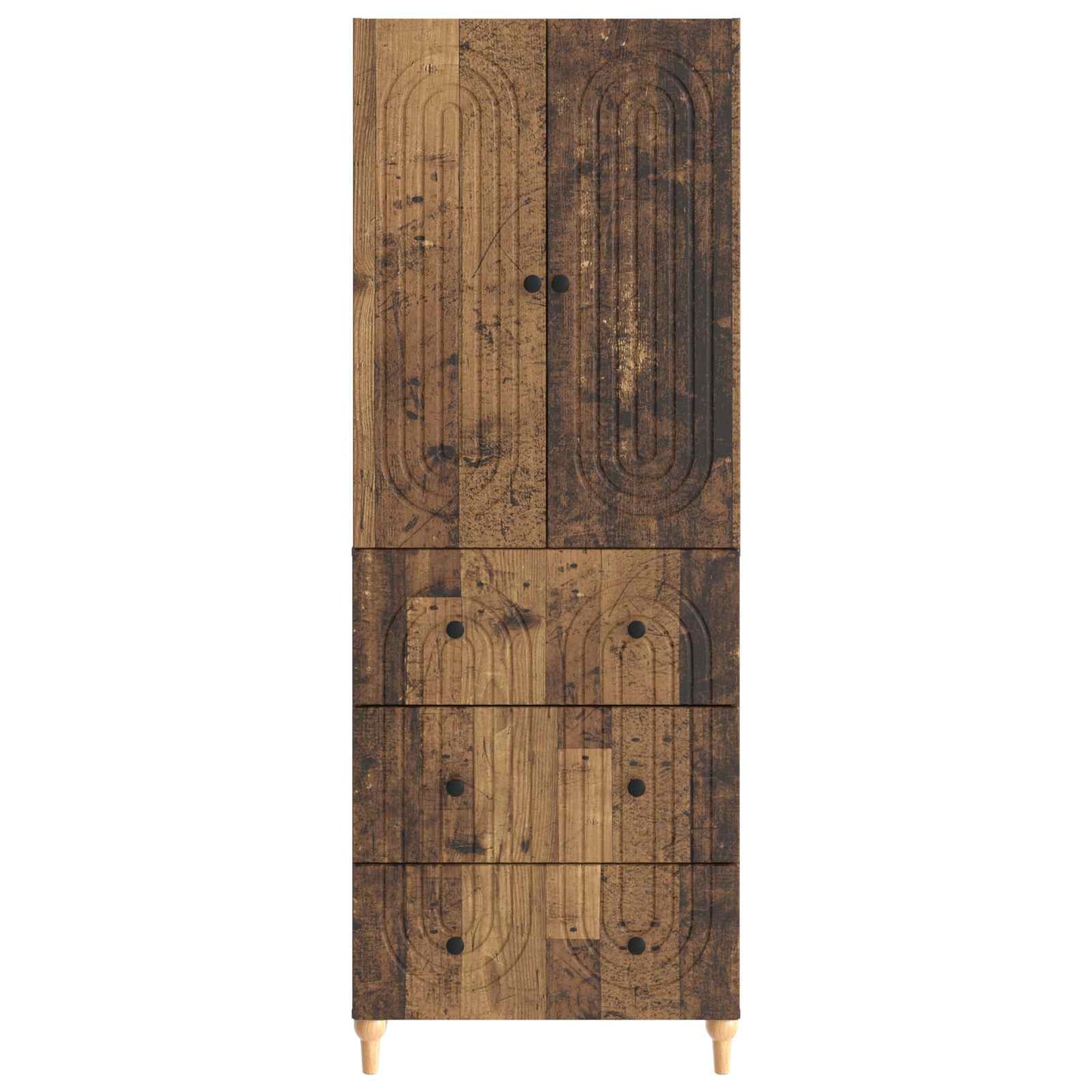 vidaXL Cabinet Set 2 pcs Engineered Wood