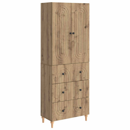 vidaXL Cabinet Set 2 pcs Engineered Wood