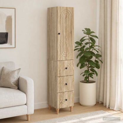 vidaXL Cabinet Set 2 pcs Engineered Wood