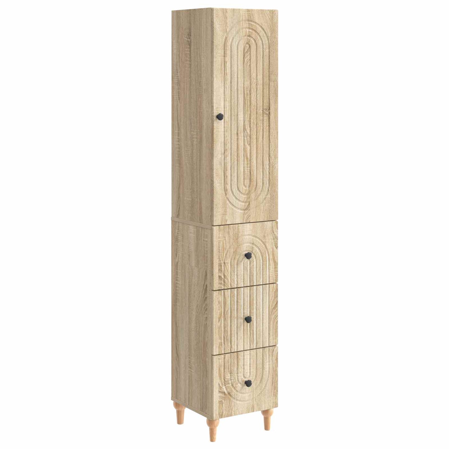 vidaXL Cabinet Set 2 pcs Engineered Wood
