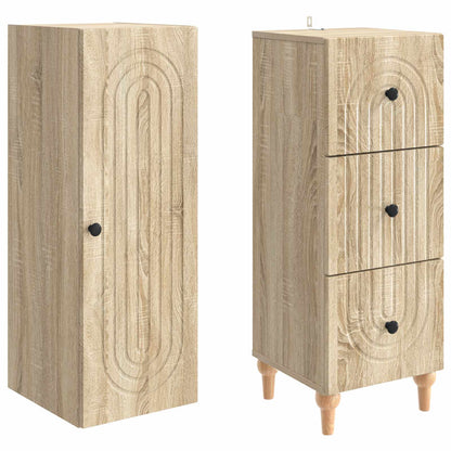vidaXL Cabinet Set 2 pcs Engineered Wood