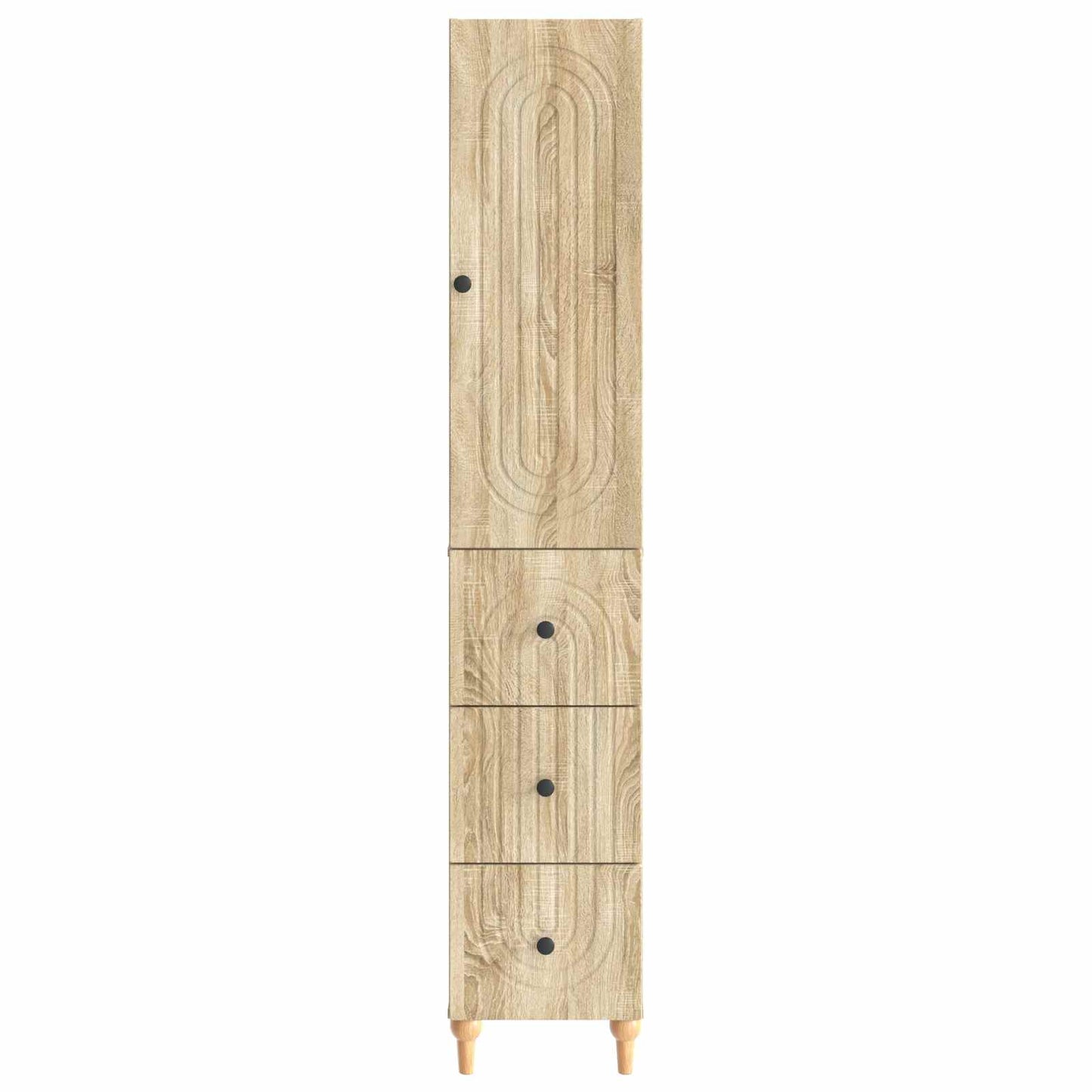 vidaXL Cabinet Set 2 pcs Engineered Wood