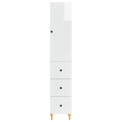 vidaXL Cabinet Set 2 pcs 33 x 34.5 x 90 cm Engineered Wood