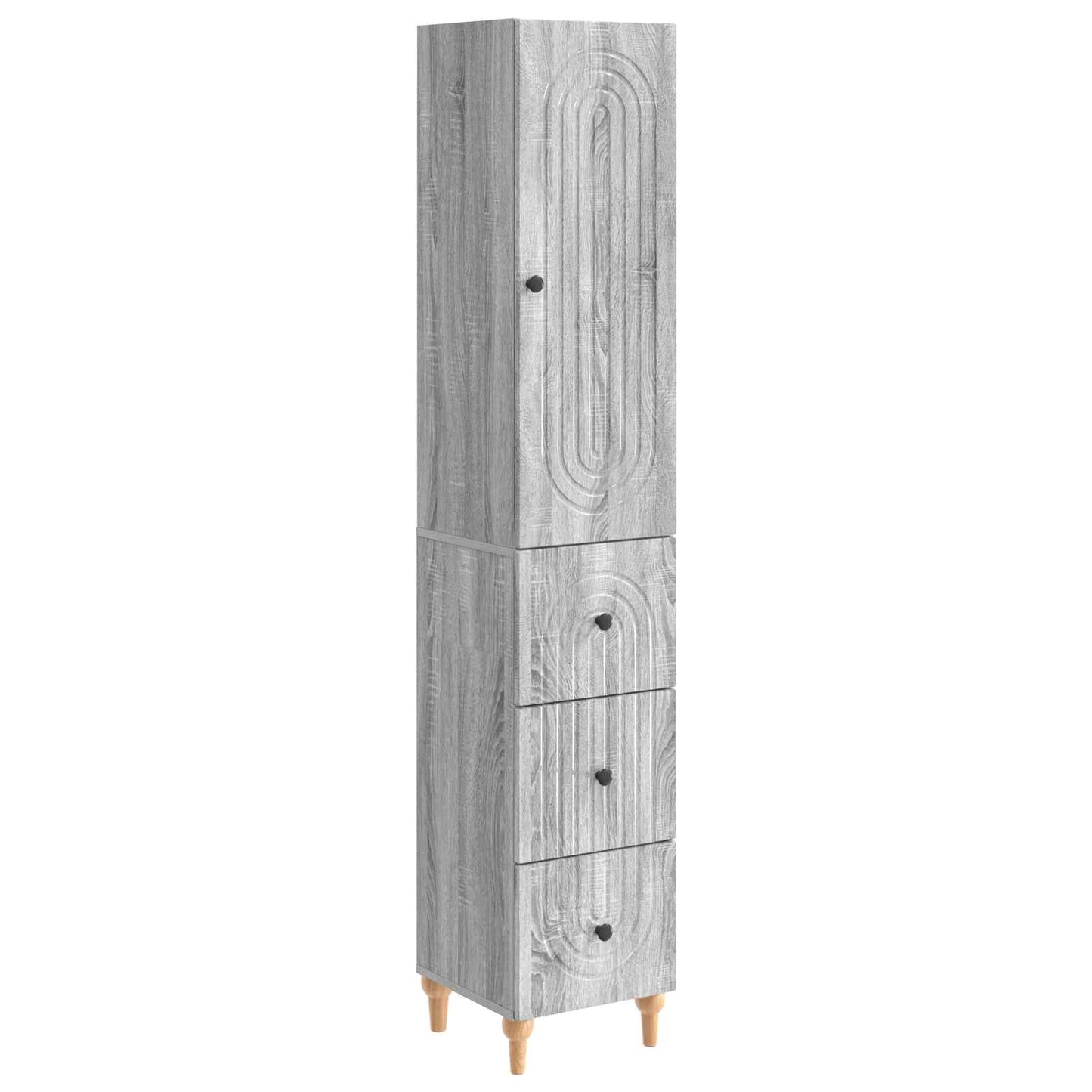 vidaXL Cabinet Set 2 pcs Engineered Wood