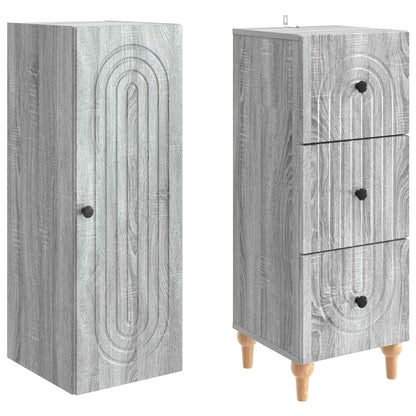 vidaXL Cabinet Set 2 pcs Engineered Wood