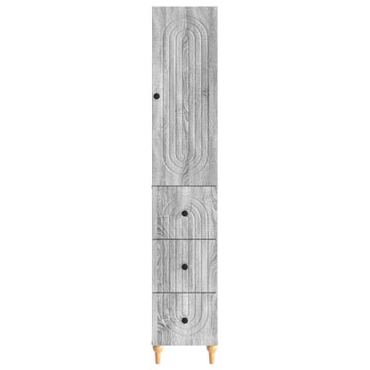 vidaXL Cabinet Set 2 pcs Engineered Wood