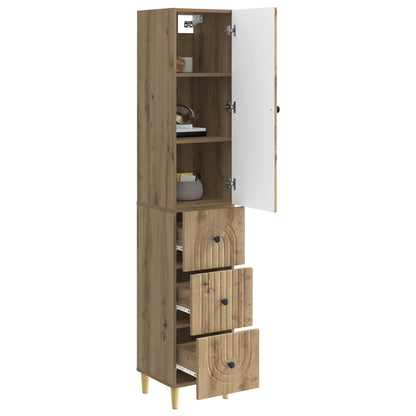vidaXL Cabinet Set 2 pcs Engineered Wood