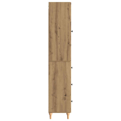 vidaXL Cabinet Set 2 pcs Engineered Wood