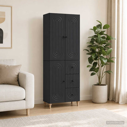vidaXL Cabinet Set 2 pcs Engineered Wood