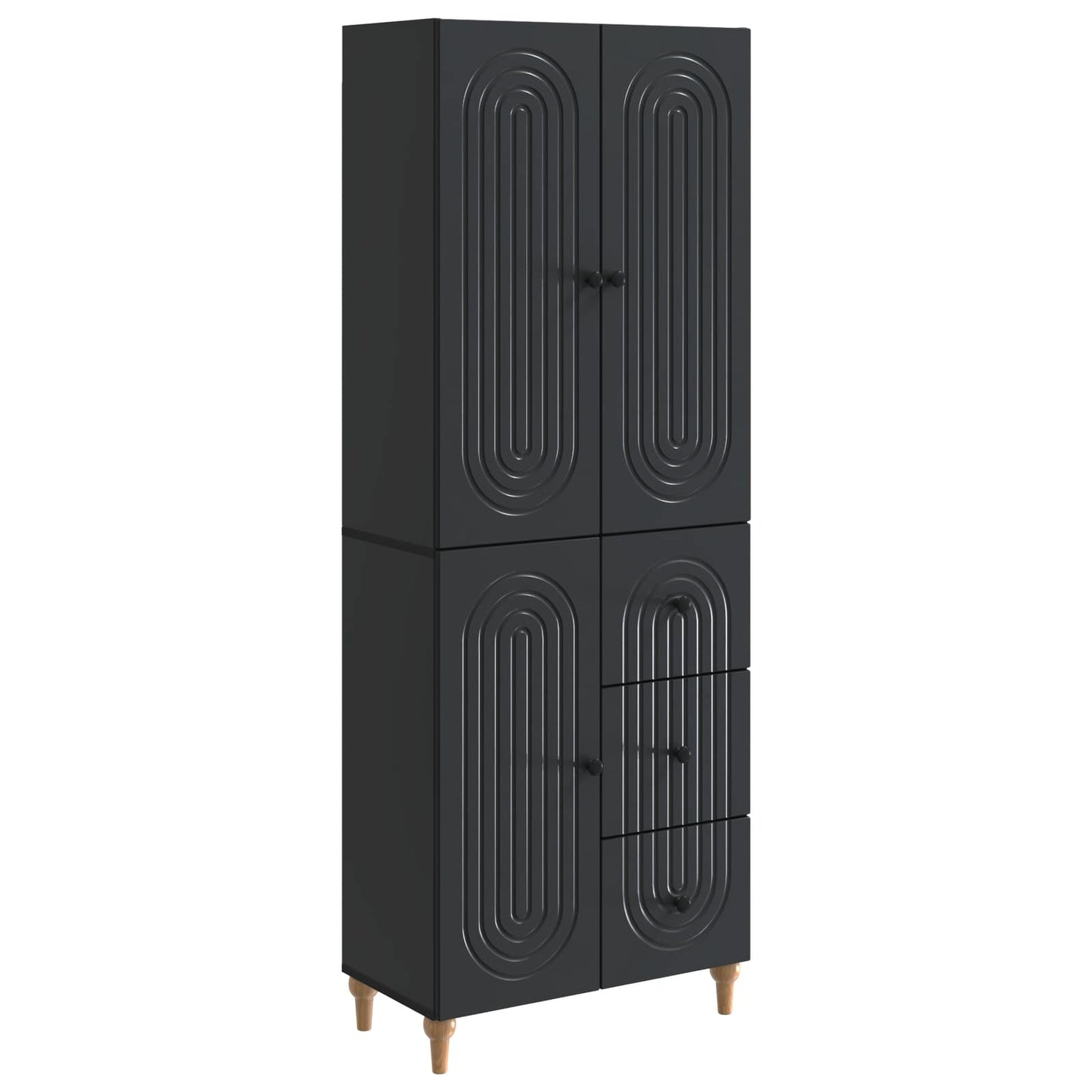 vidaXL Cabinet Set 2 pcs Engineered Wood
