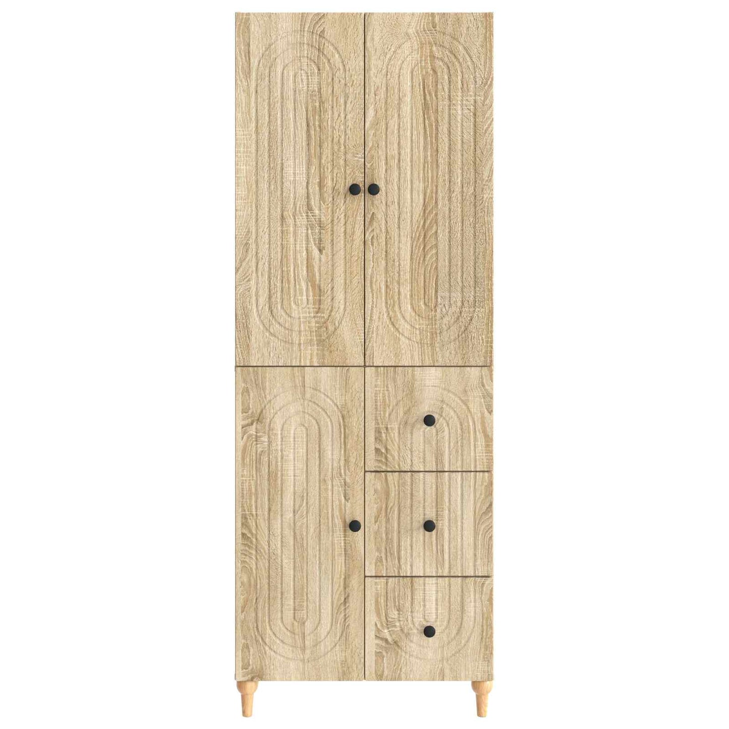 vidaXL Cabinet Set 2 pcs Engineered Wood