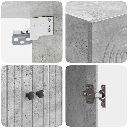 vidaXL Cabinet Set 2 pcs Engineered Wood