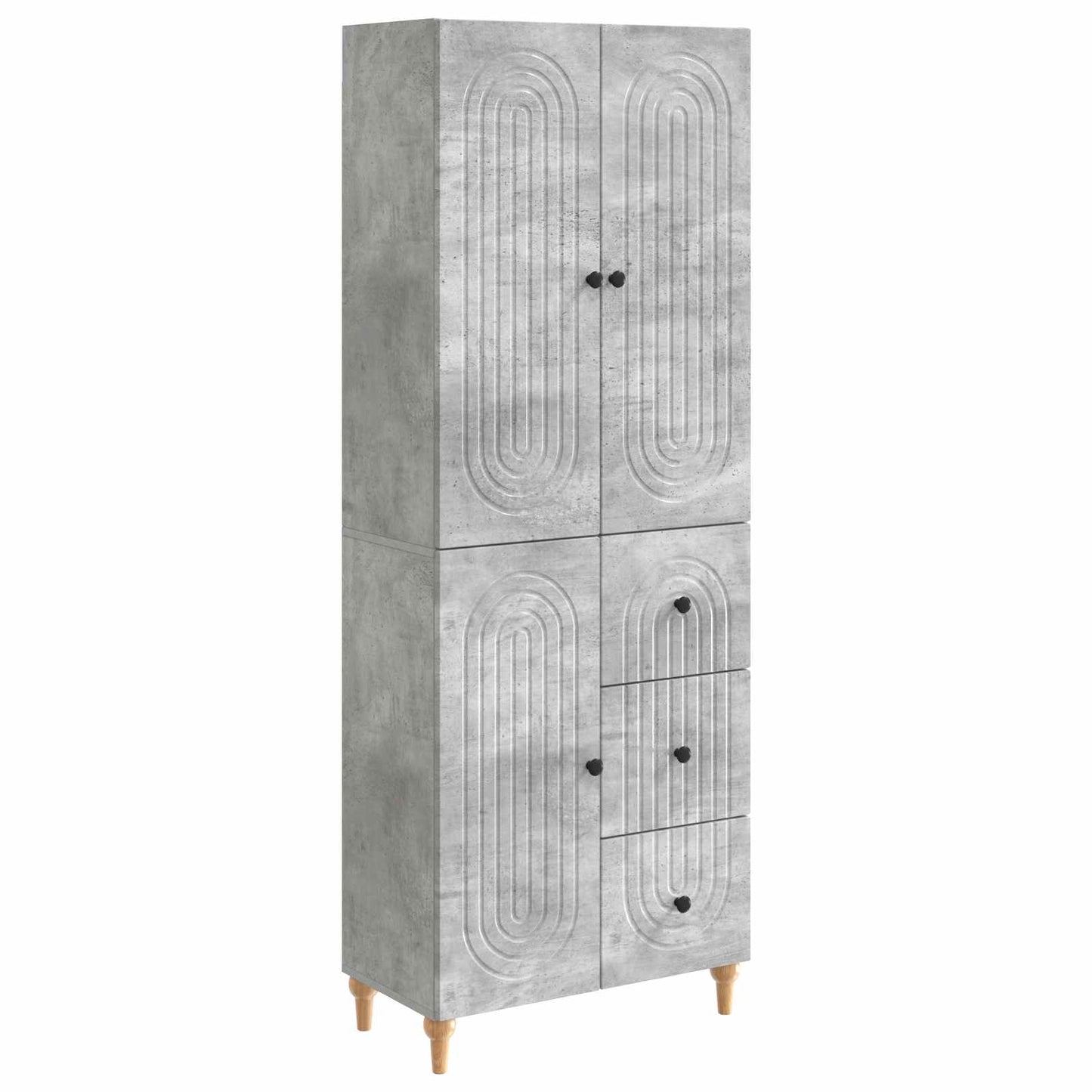 vidaXL Cabinet Set 2 pcs Engineered Wood