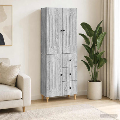 vidaXL Cabinet Set 2 pcs Engineered Wood