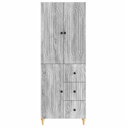 vidaXL Cabinet Set 2 pcs Engineered Wood