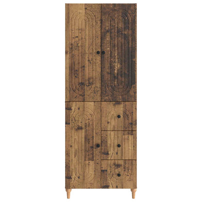vidaXL Cabinet Set 2 pcs Engineered Wood