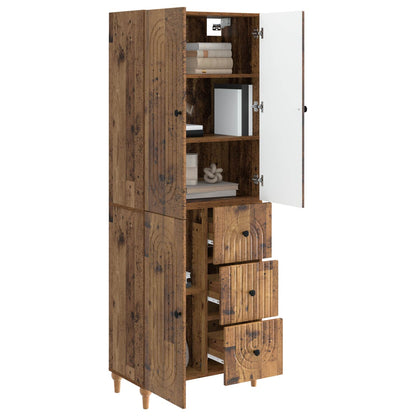 vidaXL Cabinet Set 2 pcs Engineered Wood