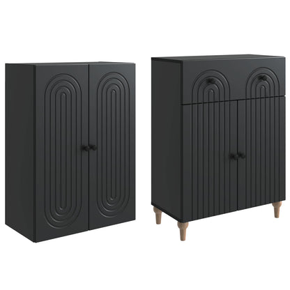 vidaXL Cabinet Set 2 pcs 66 x 34.5 x 90 cm Engineered Wood