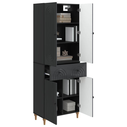 vidaXL Cabinet Set 2 pcs 66 x 34.5 x 90 cm Engineered Wood