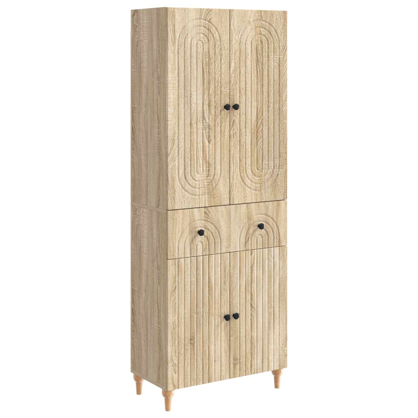 vidaXL Cabinet Set 2 pcs Engineered Wood