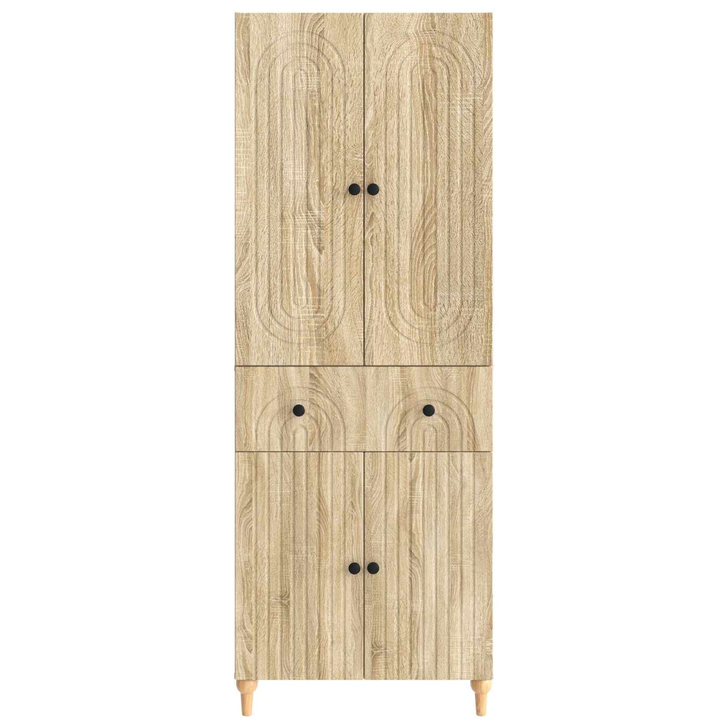 vidaXL Cabinet Set 2 pcs Engineered Wood