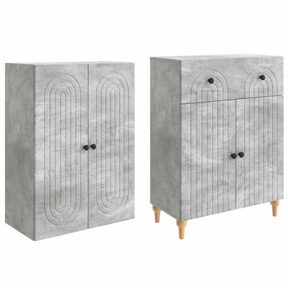 vidaXL Cabinet Set 2 pcs Engineered Wood