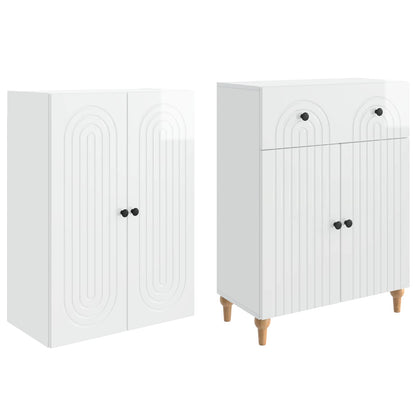 vidaXL Cabinet Set 2 pcs Engineered Wood