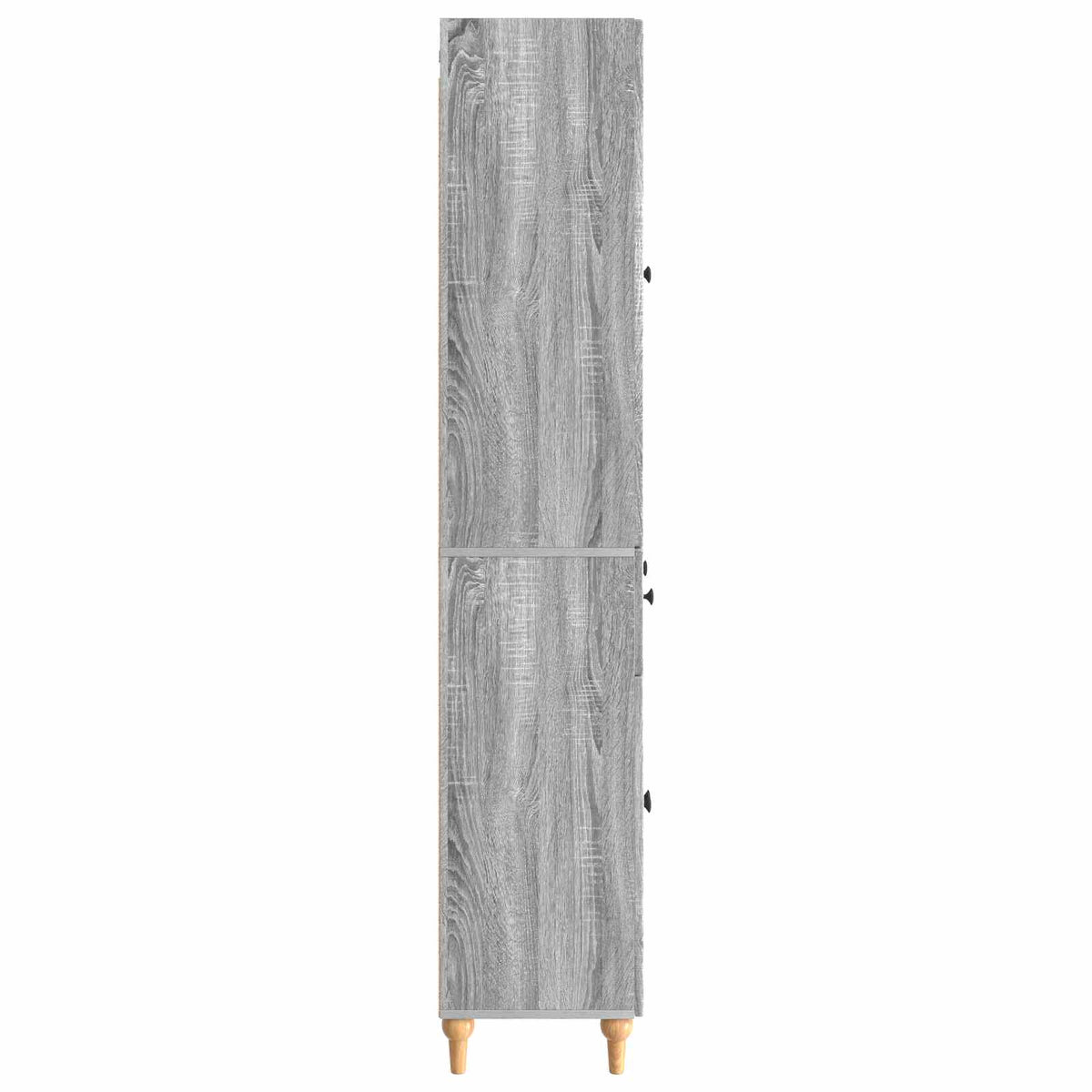 vidaXL Cabinet Set 2 pcs Grey Sonoma Engineered Wood