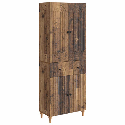 vidaXL Cabinet Set 2 pcs Engineered Wood