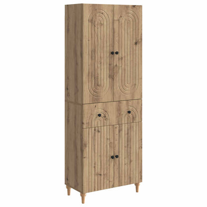 vidaXL Cabinet Set 2 pcs 66 x 34.5 x 90 cm Engineered Wood