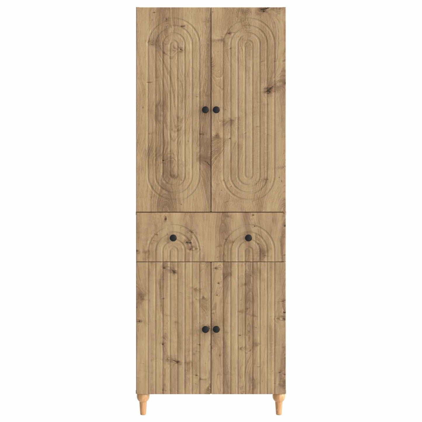 vidaXL Cabinet Set 2 pcs Engineered Wood