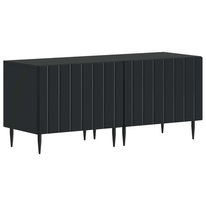 vidaXL 5 Piece LED TV Cabinet Black Engineered Wood