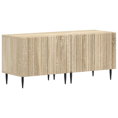 vidaXL 5 Piece LED TV Cabinet Sonoma Oak Engineered Wood