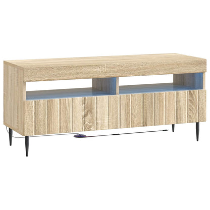 vidaXL 5 Piece LED TV Cabinet Sonoma Oak Engineered Wood