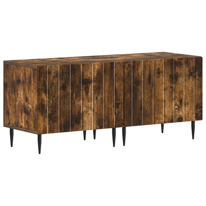 vidaXL 5 Piece LED TV Cabinet Smoked Oak Engineered Wood