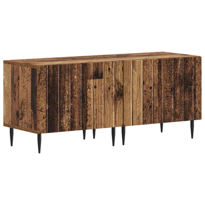 vidaXL 5 Piece LED TV Cabinet Old Wood Engineered Wood