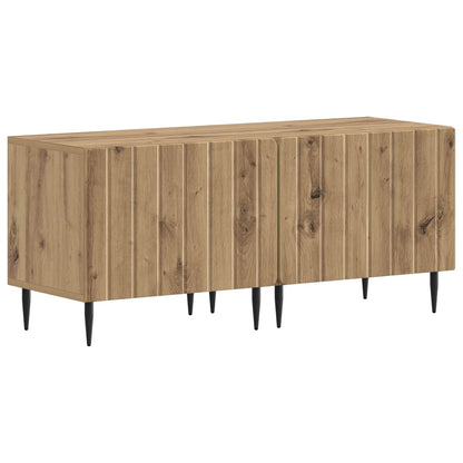 vidaXL 5 Piece LED TV Cabinet Artisan Oak Engineered Wood