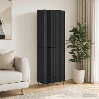 vidaXL Cabinet Set 2 pcs 66 x 34.5 x 95 cm Engineered Wood