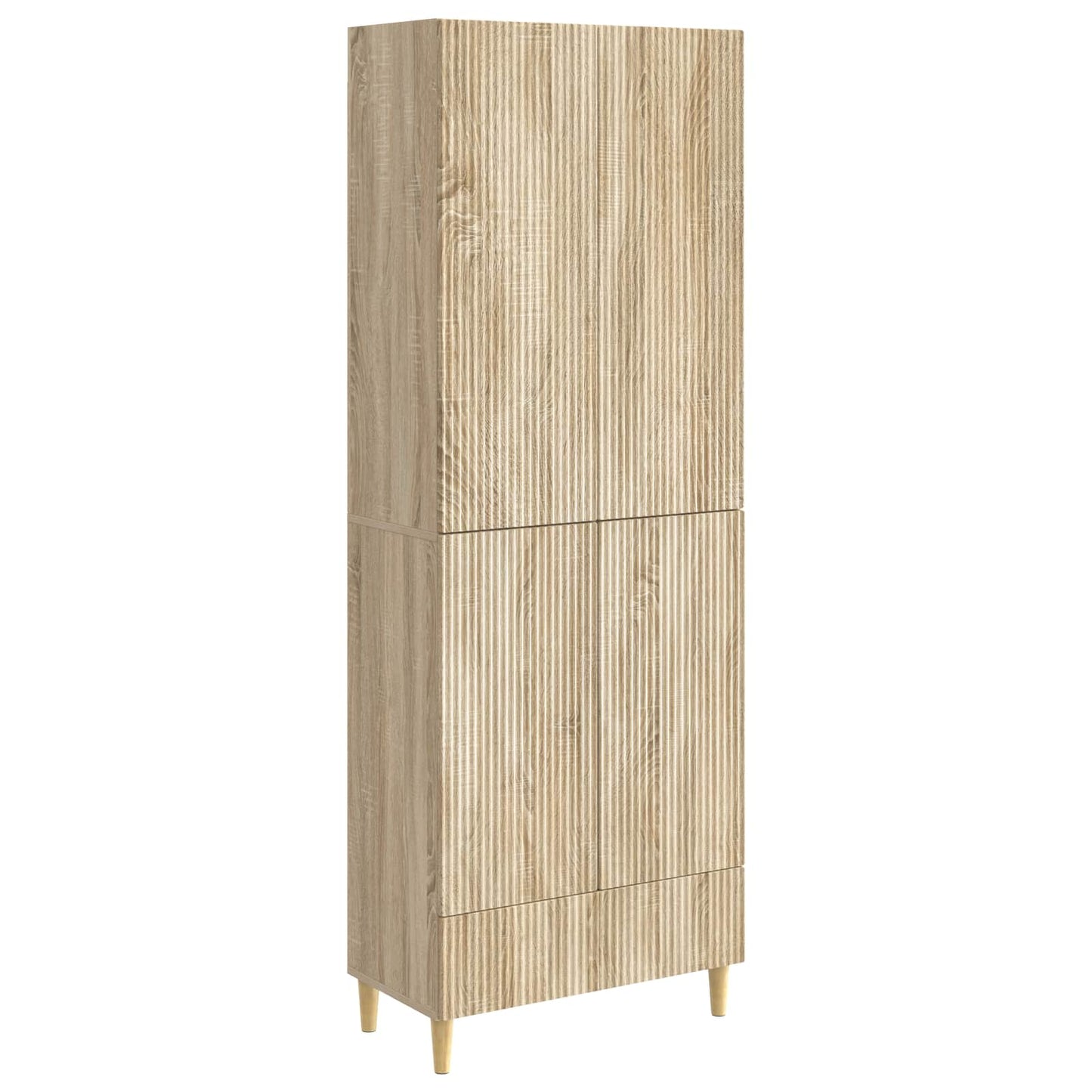 vidaXL Cabinet Set 2 pcs 66 x 34.5 x 95 cm Engineered Wood
