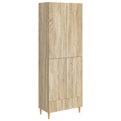 vidaXL Cabinet Set 2 pcs 66 x 34.5 x 95 cm Engineered Wood