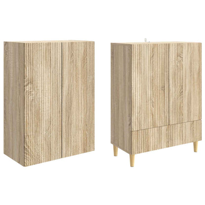 vidaXL Cabinet Set 2 pcs 66 x 34.5 x 95 cm Engineered Wood