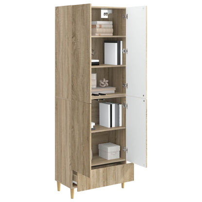 vidaXL Cabinet Set 2 pcs 66 x 34.5 x 95 cm Engineered Wood